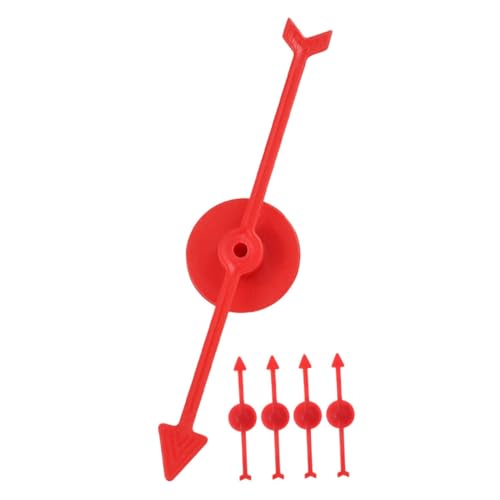 GALPADA 5 Stück Teiliges Kunststoff Spielzeiger Ersatz für DIY Brettspiele Langlebig Stabil Rot Lang für Interaktive Familien Lernspiele GALPADA 5 Stück Teiliges Kunststoff Spielzeiger Ersatz für DIY Brettspiele Langlebig Stabil Rot Lang für Interaktive Familien Lernspiele von GALPADA