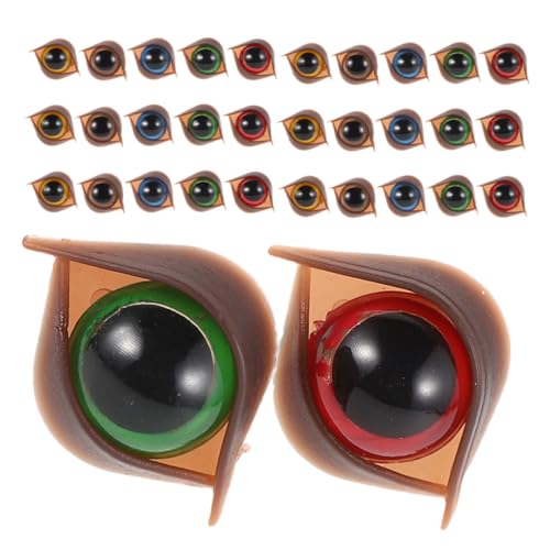 GALPADA 50 Stück Augen aus Kunststoff mit Unterlegscheiben für DIY Plüschtiere für Häkelprojekte Bastelbedarf für Weiche Spielzeuge und Puppen GALPADA 50 Stück Augen aus Kunststoff mit Unterlegscheiben für DIY Plüschtiere für Häkelprojekte Bastelbedarf für Weiche Spielzeuge und Puppen von GALPADA