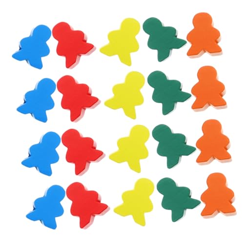GALPADA 50 Stück Bunte Holzspielsteine Spielzubehör für Brettspiele Schachspiel Zubehör für Jungen und Mädchen Lernspielzeug Denkfähigkeiten und Familienunterhaltung GALPADA 50 Stück Bunte Holzspielsteine Spielzubehör für Brettspiele Schachspiel Zubehör für Jungen und Mädchen Lernspielzeug Denkfähigkeiten und Familienunterhaltung von GALPADA