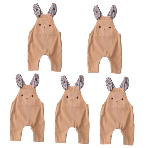 GALPADA 5St Hosenträger Babykleidung für neugeborene Jungen Outfits für Kleinkinder clothes klamotten Kleidung für neugeborene Mädchen foto kleidung Baumwolle Khaki von GALPADA