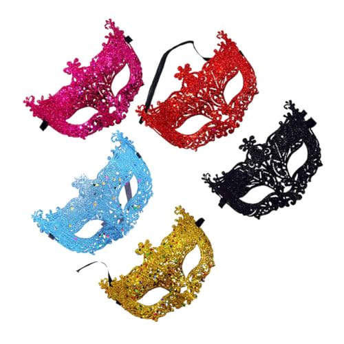 GALPADA 5St Maskerademaske Maskerade Maske Frauen Masken Maske reinigen Maskerade-Maske für Frauen faschingskostüme karnevalskostüme faschingkostüme Anziehmaske Tanzparty-Maske von GALPADA