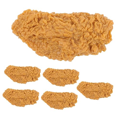 GALPADA 6 Stück Teiliges Künstliches Hähnchenflügel PVC Lebensnahes Modell für Werbung Heimdekoration Langlebiges Farbenfrohes Realistisches Hähnchenflügel Pendant GALPADA 6 Stück Teiliges Künstliches Hähnchenflügel PVC Lebensnahes Modell für Werbung Heimdekoration Langlebiges Farbenfrohes Realistisches Hähnchenflügel Pendant von GALPADA