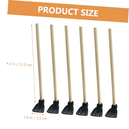 GALPADA 6 Stück Teiliges Miniatur Gartenwerkzeug Harz Detailgetreue Miniatur Hacke für Puppenhaus und DIY Dekoration Sicheres für Kreative Landschafts-Ornamente GALPADA 6 Stück Teiliges Miniatur Gartenwerkzeug Harz Detailgetreue Miniatur Hacke für Puppenhaus und DIY Dekoration Sicheres für Kreative Landschafts-Ornamente von GALPADA