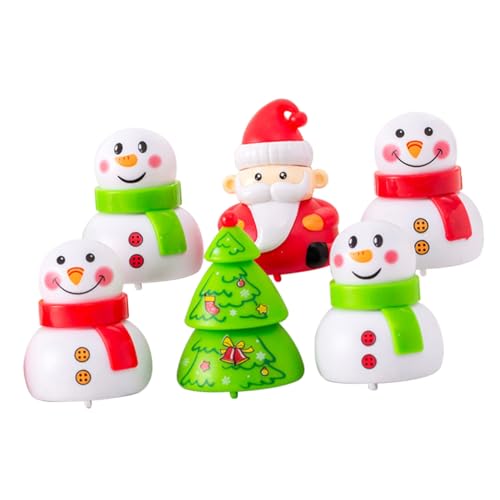 GALPADA 6 Stück Weihnachts Aufziehspielzeug mit Niedlichen Motiven Langlebig und Batteriefrei Kleines Format für Kindergeburtstag Weihnachtsfeier und Geschenkidee GALPADA 6 Stück Weihnachts Aufziehspielzeug mit Niedlichen Motiven Langlebig und Batteriefrei Kleines Format für Kindergeburtstag Weihnachtsfeier und Geschenkidee von GALPADA
