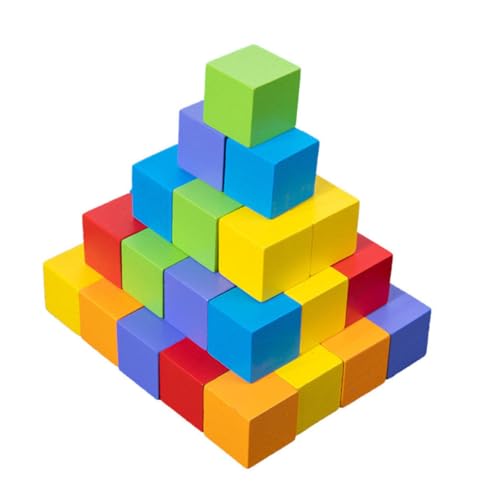 GALPADA 60 Stück Teiliges Farbiges Geometrisches Bauklötze Natürlichem Holz Kindersicher Lackiert Fördert Frühe Bildung und Motorische Fähigkeiten Pädagogisches für Ab Jahren GALPADA 60 Stück Teiliges Farbiges Geometrisches Bauklötze Natürlichem Holz Kindersicher Lackiert Fördert Frühe Bildung und Motorische Fähigkeiten Pädagogisches für Ab Jahren von GALPADA