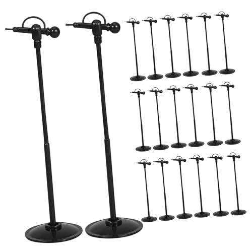 GALPADA 60 Stück Teiliges Miniatur Mikrofon mit Ständer Detailreiches für Realistische Puppenhaus Accessoires Vielseitiges Mikrofon Modell für Rollenspiele und Sammler GALPADA 60 Stück Teiliges Miniatur Mikrofon mit Ständer Detailreiches für Realistische Puppenhaus Accessoires Vielseitiges Mikrofon Modell für Rollenspiele und Sammler von GALPADA