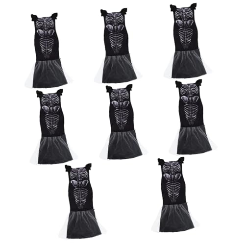 GALPADA 8 Stk Halloween-Hexenkostüm halloween costume halloween kostüme Gothic-Outfits für Frauen Halloween-Gothic-Kostüm Mädchenkleider Mädchen kleiden sich Cosplay-Party-Kostüm Polyester von GALPADA