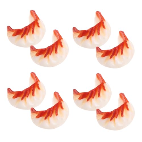 GALPADA 8 Stück PVC Simulierte Dumpling Modelle Realistische Gefälschte Teigtaschen Langlebig Leicht Zu Reinigen Für Küchen-Dekoration Frühstücksladen-Display Und Fotografie-Requisiten GALPADA 8 Stück PVC Simulierte Dumpling Modelle Realistische Gefälschte Teigtaschen Langlebig Leicht Zu Reinigen Für Küchen-Dekoration Frühstücksladen-Display Und Fotografie-Requisiten von GALPADA