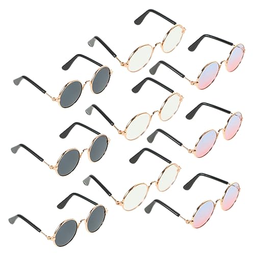 GALPADA 9 Stück Teiliges Puppenbrillen aus Metall Stilvolle Imitationsbrille für Miniaturen Schwarz Blau und Transparent für Kreative Bastelprojekte und Puppenoutfits GALPADA 9 Stück Teiliges Puppenbrillen aus Metall Stilvolle Imitationsbrille für Miniaturen Schwarz Blau und Transparent für Kreative Bastelprojekte und Puppenoutfits von GALPADA