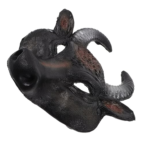 GALPADA Abschlussball Maske halloween costume halloween kleidung halloween party masken fasching Gesichtsmaskenkostüm Spitzenmaske Maskerade Tiermasken für Frauen Stier-Maskerade-Masken Pu von GALPADA