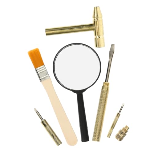 GALPADA Archäologisches Ausgrabungsspielzeug Set Hämmer Kits Ausgrabungsset Dinosaurier Grabwerkzeuge 3–5 Archäologie Kleines Meißel Ausgrabungsset Archäologie Bergbau DIY GALPADA Archäologisches Ausgrabungsspielzeug Set Hämmer Kits Ausgrabungsset Dinosaurier Grabwerkzeuge 3–5 Archäologie Kleines Meißel Ausgrabungsset Archäologie Bergbau DIY von GALPADA