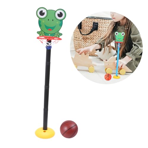 GALPADA Basketball Set Cartoon Basketballkorb mit Verstellbarem Rack für Drinnen und Draußen Leichtes Sicheres Kunststoffspielzeug für Jungen und Mädchen für Kindergarten und GALPADA Basketball Set Cartoon Basketballkorb mit Verstellbarem Rack für Drinnen und Draußen Leichtes Sicheres Kunststoffspielzeug für Jungen und Mädchen für Kindergarten und von GALPADA