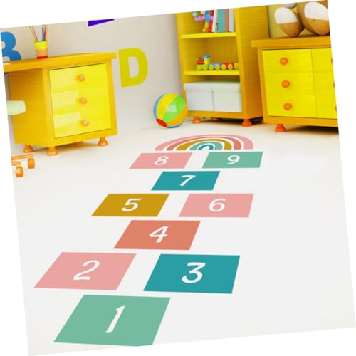 GALPADA Bunte Cartoon Zahlen Bodenaufkleber Selbstklebend Abnehmbar PVC Kinderzimmer Kindergarten Spielbereich Dekoration Spielteppich Sticker GALPADA Bunte Cartoon Zahlen Bodenaufkleber Selbstklebend Abnehmbar PVC Kinderzimmer Kindergarten Spielbereich Dekoration Spielteppich Sticker von GALPADA