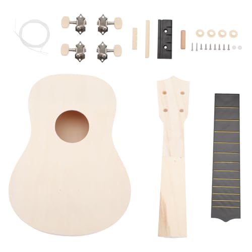 GALPADA DIY Ukulele Bausatz Handgefertigtes Instrumenten Materialset für Komplettset Holz Zubehör Kreatives Handwerkskit für Musikspielzeug Junge Mädchen GALPADA DIY Ukulele Bausatz Handgefertigtes Instrumenten Materialset für Komplettset Holz Zubehör Kreatives Handwerkskit für Musikspielzeug Junge Mädchen von GALPADA