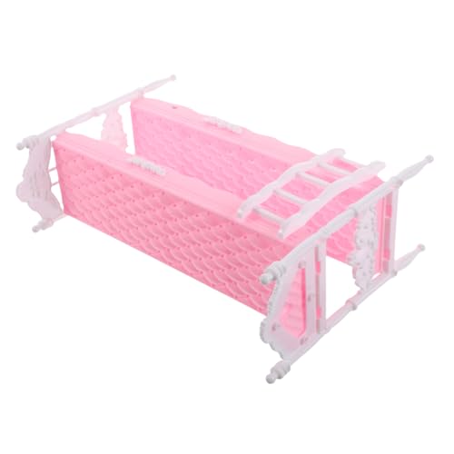 GALPADA Doppelstöckiges Puppenbett für Prinzessinnenpuppen Miniaturmöbel für Fantasievolles für Mädchen Detailreiche Verarbeitung Geeignet für Puppenhaus Dekoration GALPADA Doppelstöckiges Puppenbett für Prinzessinnenpuppen Miniaturmöbel für Fantasievolles für Mädchen Detailreiche Verarbeitung Geeignet für Puppenhaus Dekoration von GALPADA