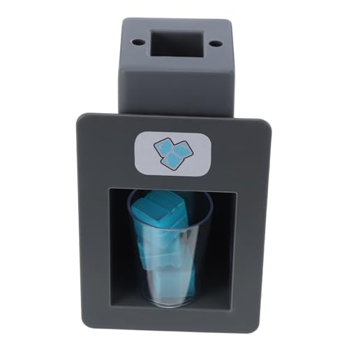 GALPADA Eismaschine mit Realistischem Eiswürfel Simulator Graues Kunststoffgehäuse Transparentes Eiswürfel Robustes Material Fördert Feinmotorik Küchenspielzeug für Wiederverwendbar GALPADA Eismaschine mit Realistischem Eiswürfel Simulator Graues Kunststoffgehäuse Transparentes Eiswürfel Robustes Material Fördert Feinmotorik Küchenspielzeug für Wiederverwendbar von GALPADA