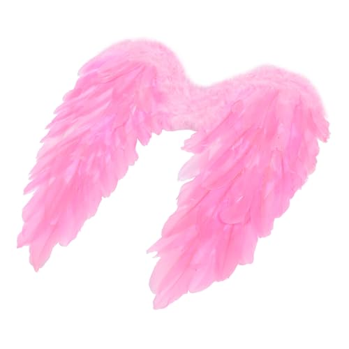 GALPADA Engelsflügel Federflügel Deko Rosa Plume Wing Adornment für Erwachsene Weihnachts und Bühnenperformance Festliche Accessoires GALPADA Engelsflügel Federflügel Deko Rosa Plume Wing Adornment für Erwachsene Weihnachts und Bühnenperformance Festliche Accessoires von GALPADA