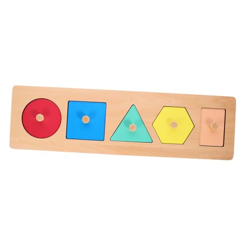GALPADA Geometrisches Holzpuzzle Steckspiel für Kleinkinder Ab Jahren Montessori Lernspielzeug Formenerkennung Hand Auge koordination und Kognitiver Entwicklung GALPADA Geometrisches Holzpuzzle Steckspiel für Kleinkinder Ab Jahren Montessori Lernspielzeug Formenerkennung Hand Auge koordination und Kognitiver Entwicklung von GALPADA