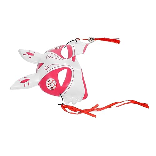 GALPADA Halbgesichtsmaske für Kostümpartys halloween masken halloweenmaske tiermasken Halloween-Cosplay-Requisiten tierische Partymaske exquisite Tiermaske tragbare Partymaske Plastik Rosa von GALPADA