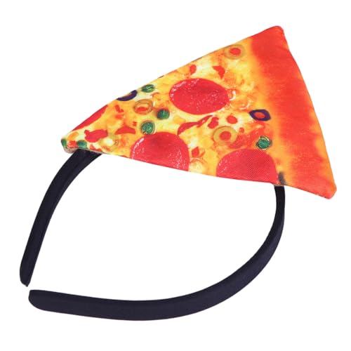 GALPADA Halloween Haarreif Pizza Stirnband Cosplay Kostüm Zubehör für Erwachsene und Buntes Haarschmuck-accessoire für Karneval Party und Mottopartys Einzigartiges Halloween-design Leicht GALPADA Halloween Haarreif Pizza Stirnband Cosplay Kostüm Zubehör für Erwachsene und Buntes Haarschmuck-accessoire für Karneval Party und Mottopartys Einzigartiges Halloween-design Leicht von GALPADA