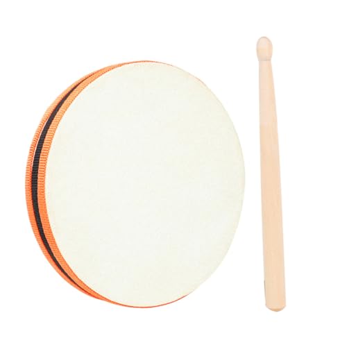 GALPADA Handtrommel Holzfarben Musikinstrument Ab Jahren Glatte Oberfläche Sicherer Klang Fördert Fingerkraft Konzentration und Intelligenz Kleines Percussion Instrument für Musiklernen GALPADA Handtrommel Holzfarben Musikinstrument Ab Jahren Glatte Oberfläche Sicherer Klang Fördert Fingerkraft Konzentration und Intelligenz Kleines Percussion Instrument für Musiklernen von GALPADA