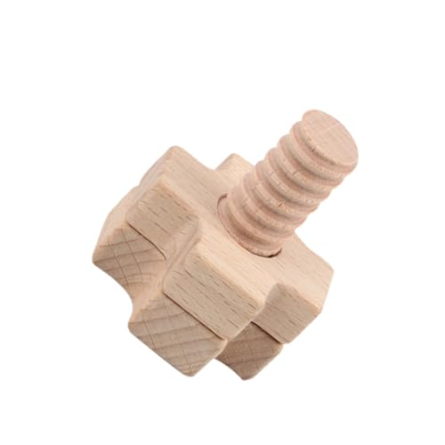 GALPADA Holz Schrauben DIY Bauklötze Lernspielzeug Sicheres Holz Material Fallfest Pädagogisch Fördert Feinmotorik Geschenkidee GALPADA Holz Schrauben DIY Bauklötze Lernspielzeug Sicheres Holz Material Fallfest Pädagogisch Fördert Feinmotorik Geschenkidee von GALPADA