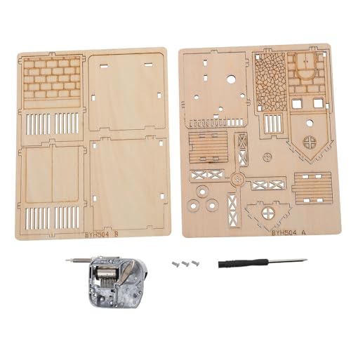 GALPADA Holz puzzlespiel mit Windmühlen musikbox Motorisch Betrieben Kreatives Lernspielzeug für Logik und Feinmotorik GALPADA Holz puzzlespiel mit Windmühlen musikbox Motorisch Betrieben Kreatives Lernspielzeug für Logik und Feinmotorik von GALPADA