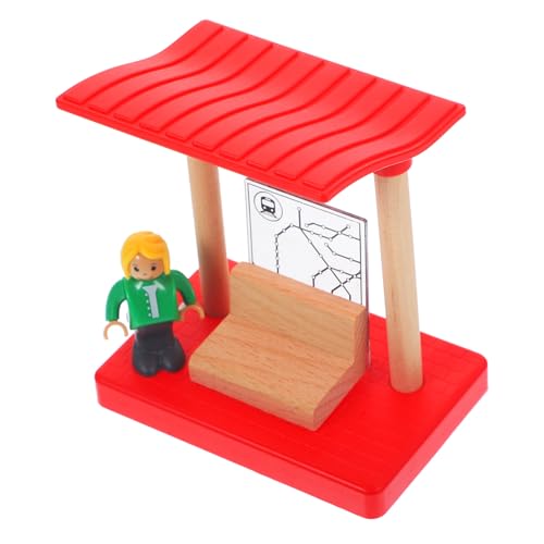 GALPADA Holzeisenbahn Zubehör Bahnsteig für Mini Bahnhof Plattform Modell Fördert Kreativität Feinmotorik und Hand Auge koordination Beim Bauen GALPADA Holzeisenbahn Zubehör Bahnsteig für Mini Bahnhof Plattform Modell Fördert Kreativität Feinmotorik und Hand Auge koordination Beim Bauen von GALPADA