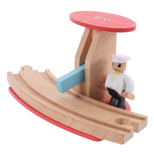 GALPADA Holzspielzeug Eisenbahn Zubehör Holz Gleisstraßensperre Modell DIY Spielbahn Zubehör Robust Sicher Handgefertigt Fördert Kreativität und Motorik für Spielzimmer und Garten GALPADA Holzspielzeug Eisenbahn Zubehör Holz Gleisstraßensperre Modell DIY Spielbahn Zubehör Robust Sicher Handgefertigt Fördert Kreativität und Motorik für Spielzimmer und Garten von GALPADA