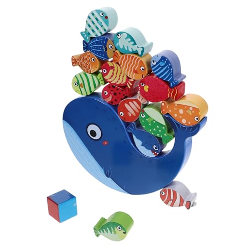 GALPADA Holzspielzeug Tierförmige Bauklötze Balancespiel Lernspielzeug für Kleinkinder Interaktives Motorikspielzeug mit Glatter Oberfläche und Bunter Farbe für Kreatives und GALPADA Holzspielzeug Tierförmige Bauklötze Balancespiel Lernspielzeug für Kleinkinder Interaktives Motorikspielzeug mit Glatter Oberfläche und Bunter Farbe für Kreatives und von GALPADA