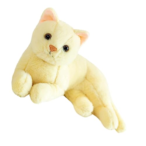 GALPADA Katzenplüschtier Plüschkatze Plüschkatzenspielzeug Für Kuscheltierkatze Simulationskatzenpuppe Katzenkuscheltier Katzenförmiges Katzenplüschtiere Sachen Die Wie Katzen GALPADA Katzenplüschtier Plüschkatze Plüschkatzenspielzeug Für Kuscheltierkatze Simulationskatzenpuppe Katzenkuscheltier Katzenförmiges Katzenplüschtiere Sachen Die Wie Katzen von GALPADA