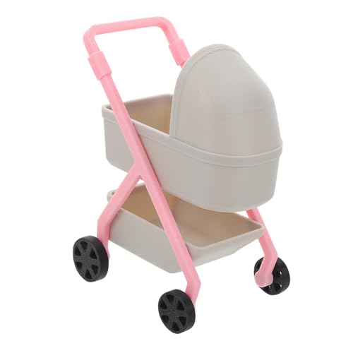GALPADA Kinderwagen Kunststoff Requisiten Dekorationen Spielzubehör Puppenhaus Maßstab Szene Kinderwagen Für Partys Und Miniatur High Puppenspiele Mini Perfektes Rollenspiel GALPADA Kinderwagen Kunststoff Requisiten Dekorationen Spielzubehör Puppenhaus Maßstab Szene Kinderwagen Für Partys Und Miniatur High Puppenspiele Mini Perfektes Rollenspiel von GALPADA
