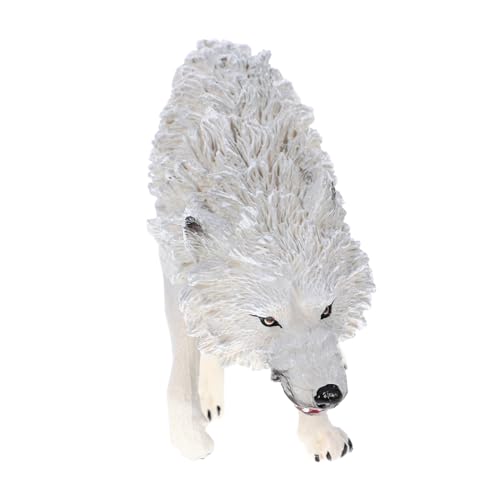 GALPADA Kleines Detailliertes Wolfmodell aus Realistisches Tierfiguren für Pädagogisches Wildtier Stabiles Stehendes Design für Jungen und Mädchen GALPADA Kleines Detailliertes Wolfmodell aus Realistisches Tierfiguren für Pädagogisches Wildtier Stabiles Stehendes Design für Jungen und Mädchen von GALPADA