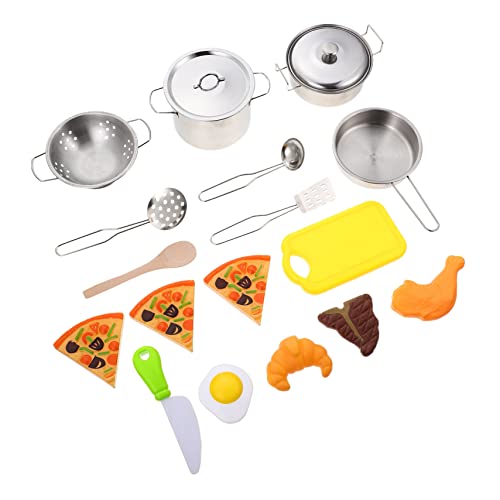 GALPADA Kochspielzeug Set für Teiliges Küchenzubehör für Jungen und Mädchen Leicht und Tragbar Kreatives Rollenspiel für Entwicklung von Fähigkeiten GALPADA Kochspielzeug Set für Teiliges Küchenzubehör für Jungen und Mädchen Leicht und Tragbar Kreatives Rollenspiel für Entwicklung von Fähigkeiten von GALPADA