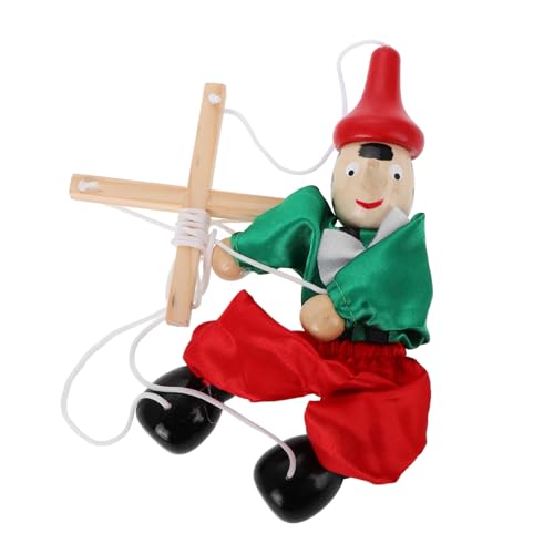 GALPADA Marionetten Holzspielzeug mit Fadenzug für Erwachsene Handgefertigte Puppen Sammeln Bewegliche Clown Darstellung für Theater und Familienunterhaltung Zufällige Zufällige Farbe GALPADA Marionetten Holzspielzeug mit Fadenzug für Erwachsene Handgefertigte Puppen Sammeln Bewegliche Clown Darstellung für Theater und Familienunterhaltung Zufällige Zufällige Farbe von GALPADA