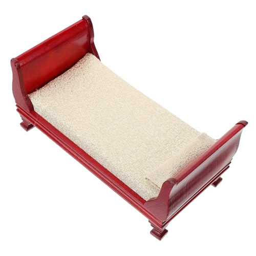 GALPADA Maßstab Langlebiges Leichtes Puppenhaus Möbel Zubehör Rotbraunes Vintage Design Kompakt und Robust für Puppenhaus Dekoration GALPADA Maßstab Langlebiges Leichtes Puppenhaus Möbel Zubehör Rotbraunes Vintage Design Kompakt und Robust für Puppenhaus Dekoration von GALPADA