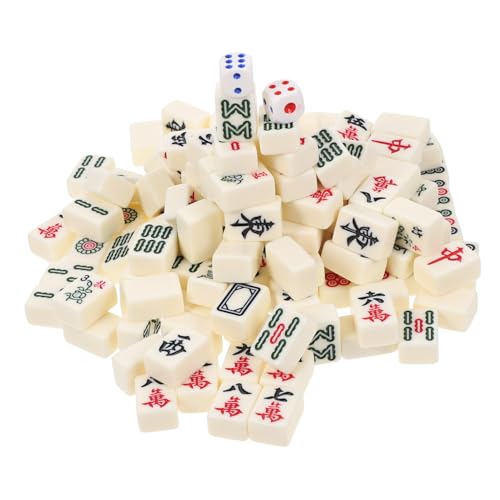 GALPADA Mini Mahjong Set Tragbar mit Aufbewahrungsbox Chinesisches Traditionelles Mahjongspiel Kleine Mahjongsteine für Reisen Familienfeiern und Freizeitspaß GALPADA Mini Mahjong Set Tragbar mit Aufbewahrungsbox Chinesisches Traditionelles Mahjongspiel Kleine Mahjongsteine für Reisen Familienfeiern und Freizeitspaß von GALPADA