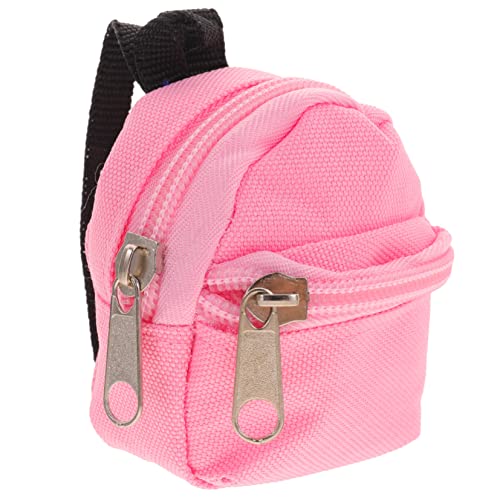 GALPADA Mini Puppenrucksack aus Polyester Dekorativer Schulrucksack für Puppen Langlebig Leicht und für Bjd Puppen und Puppenzubehör Pinke Mini Tasche für Kreative GALPADA Mini Puppenrucksack aus Polyester Dekorativer Schulrucksack für Puppen Langlebig Leicht und für Bjd Puppen und Puppenzubehör Pinke Mini Tasche für Kreative von GALPADA