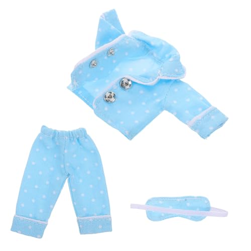 GALPADA Mini Puppenschlafanzug für Mädchen Weiche Komfortable Baumwoll Puppenbekleidung Vielseitig Einsetzbar für Bjd und Figuren Niedliches DIY Outfit für Puppen und Spielspaß GALPADA Mini Puppenschlafanzug für Mädchen Weiche Komfortable Baumwoll Puppenbekleidung Vielseitig Einsetzbar für Bjd und Figuren Niedliches DIY Outfit für Puppen und Spielspaß von GALPADA