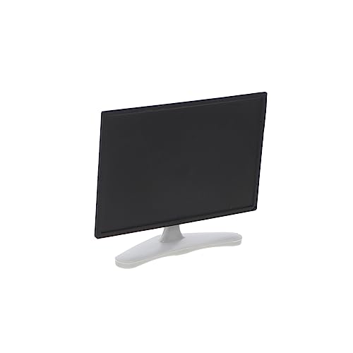 GALPADA Mini Tv Modell für Puppenhaus Realistisches Schwarzes LCD Fernsehgerät für Zubehör für Miniaturmöbel und Rollenspiele GALPADA Mini Tv Modell für Puppenhaus Realistisches Schwarzes LCD Fernsehgerät für Zubehör für Miniaturmöbel und Rollenspiele von GALPADA