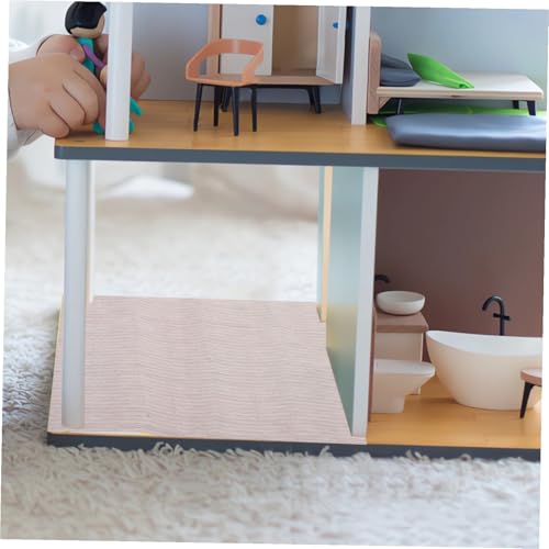GALPADA Miniatur Bodenbelag Sticker Selbstklebend Holzoptik Puppenhaus Zubehör DIY Dekoration Flexible Zuschnitt Möglichkeit Realistisches Fischgrätenmuster für Mini Haus Ausstattung GALPADA Miniatur Bodenbelag Sticker Selbstklebend Holzoptik Puppenhaus Zubehör DIY Dekoration Flexible Zuschnitt Möglichkeit Realistisches Fischgrätenmuster für Mini Haus Ausstattung von GALPADA