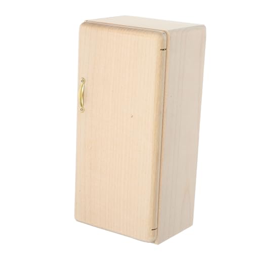 GALPADA Miniatur Holz Eisfach Modell Unbemalt mit Griff Puppenhaus Kühlschrank für Puppenzimmer DIY Mini Haus Dekoration Detailgetreu Kompakt Geschenkidee für Kreative Bastler GALPADA Miniatur Holz Eisfach Modell Unbemalt mit Griff Puppenhaus Kühlschrank für Puppenzimmer DIY Mini Haus Dekoration Detailgetreu Kompakt Geschenkidee für Kreative Bastler von GALPADA