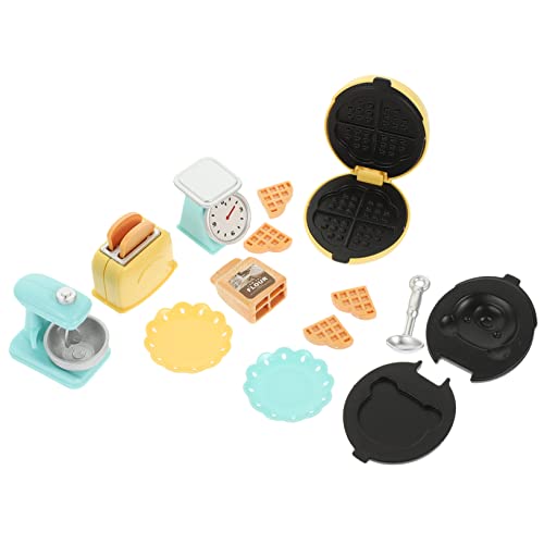 GALPADA Miniatur Küchenzubehör Set Simulierte Toaster und Mixer für Puppenhaus Mini Backwaren Zubehör für Rollenspiele der Küche GALPADA Miniatur Küchenzubehör Set Simulierte Toaster und Mixer für Puppenhaus Mini Backwaren Zubehör für Rollenspiele der Küche von GALPADA