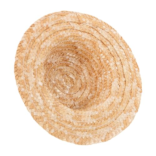 GALPADA Miniatur Strohhut für Puppen Handgefertigter Kleiner Runder Topf aus Gewebtem Weizenstroh Hautfreundlich Langlebig Dekoratives Mini Hut Modell für DIY Bastelbedarf GALPADA Miniatur Strohhut für Puppen Handgefertigter Kleiner Runder Topf aus Gewebtem Weizenstroh Hautfreundlich Langlebig Dekoratives Mini Hut Modell für DIY Bastelbedarf von GALPADA
