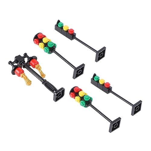 GALPADA Miniatur Verkehrsampel Modell Umweltfreundlich Langlebig Verarbeitung Teiliges mit Dekoratives Straßensignal für Puppenhäuser und Sammler GALPADA Miniatur Verkehrsampel Modell Umweltfreundlich Langlebig Verarbeitung Teiliges mit Dekoratives Straßensignal für Puppenhäuser und Sammler von GALPADA