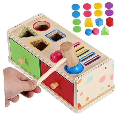 GALPADA Holz Sortier Spielzeug Für Kleinkinder Form Und Farbe Zuordnung Puzzle-Box Lernspielzeug Für Sensorische Entwicklung Montessori-blöcke Für Frühes Lernen GALPADA Holz Sortier Spielzeug Für Kleinkinder Form Und Farbe Zuordnung Puzzle-Box Lernspielzeug Für Sensorische Entwicklung Montessori-blöcke Für Frühes Lernen von GALPADA