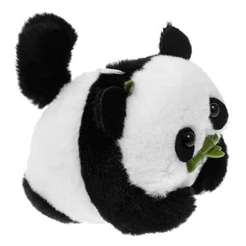 GALPADA Schlüsselanhänger Mit Wedelndem Panda-plüschtier Zugseil Tieranhänger Geformte Puppe Hängende Verzierung GALPADA Schlüsselanhänger Mit Wedelndem Panda-plüschtier Zugseil Tieranhänger Geformte Puppe Hängende Verzierung von GALPADA
