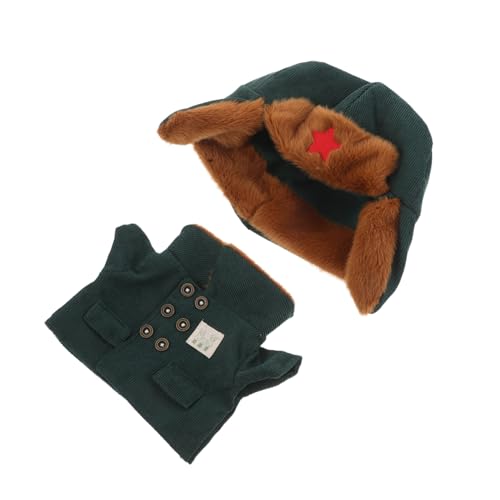 GALPADA Plüschpuppenkleidung Puppenzubehör Puppenzubehör Outfits Armeekostüm Puppe Armeepuppenkleidung Puppenbedarf Puppen Verkleiden Armeekostüm Stofftierkostüm Grün Polyester GALPADA Plüschpuppenkleidung Puppenzubehör Puppenzubehör Outfits Armeekostüm Puppe Armeepuppenkleidung Puppenbedarf Puppen Verkleiden Armeekostüm Stofftierkostüm Grün Polyester von GALPADA
