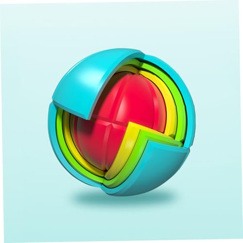 GALPADA Puzzle Ball Lernspielzeug Bunter Magischer Iq Knobelball Gehirntrainer für Jungen Mädchen Vorstellungskraft und Farberkennung GALPADA Puzzle Ball Lernspielzeug Bunter Magischer Iq Knobelball Gehirntrainer für Jungen Mädchen Vorstellungskraft und Farberkennung von GALPADA