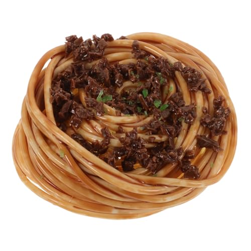 GALPADA Realistische Spaghetti mit Fleischsauce Modell Künstliche Pasta Food dekor Lifelike Food Requisite für Restaurant Fotografie Küchenausstellung Italienische Speisen Präsentation GALPADA Realistische Spaghetti mit Fleischsauce Modell Künstliche Pasta Food dekor Lifelike Food Requisite für Restaurant Fotografie Küchenausstellung Italienische Speisen Präsentation von GALPADA